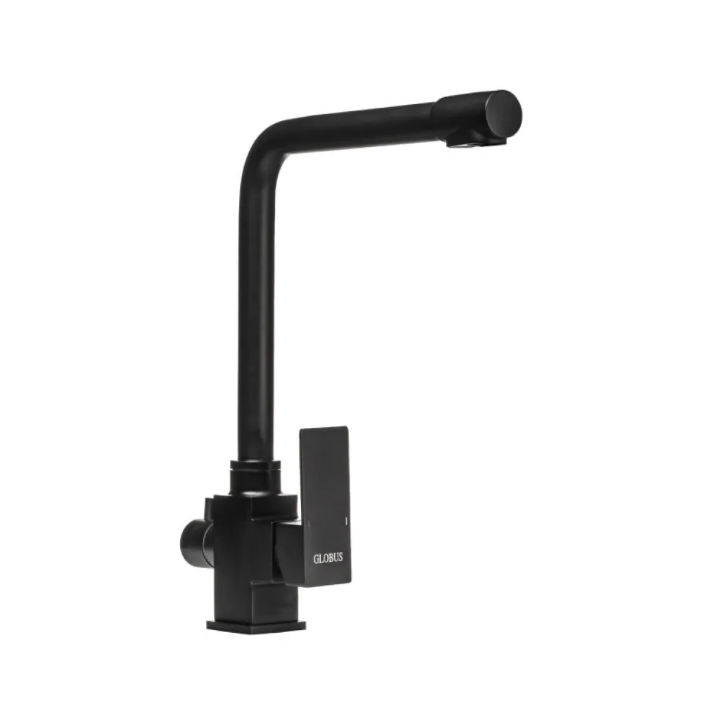 Смеситель для кухни под осмос Globus Lux ALPEN SUS-0110-BB черный- Фото 3